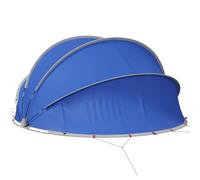 Dôme de Piscine, Dôme de Protection Tente Abri de Piscine Hors Sol Vert 405 x 405 x 192 cm