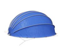 Dôme de Piscine, Dôme de Protection Tente Abri de Piscine Hors Sol Vert 592 x 590 x 275 cm