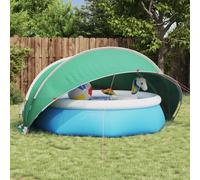 vidaXL Dôme de piscine transparent 405 x 405 x 192 cm PVC
