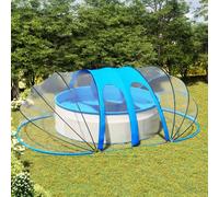 vidaXL Dôme de piscine Pavillon ovale 620×410×210 cm