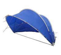 Dôme de piscine pliable - vidaXL - 405x405x192 cm - Bleu - Polyester 185t avec revêtement PU - Résistant à l'eau