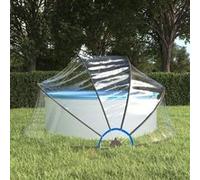 vidaXL Dôme de piscine rond 315x158 cm PVC 93812
