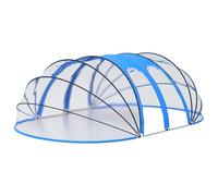 Dôme de Piscine, Tente Abri de Piscine Hors Sol Ovale 620x410x210 cm