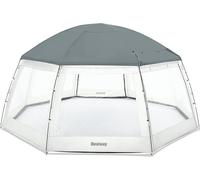 Dome de protection pour piscine hors sol rondes Flowclear 600x600x295cm