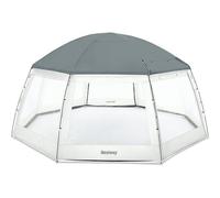 Bestway Dôme de protection pour piscine hors-sol ronde 600×600×295 cm