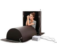 Dôme De Sauna Infrarouge Lointain, Capsule De Sauna Personnelle à Couverture Complète à 360 Degrés avec Oreiller, Sauna Professionnel Extra Large avec Tapis Infrarouge avec Pierres De Tourm