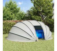 Dôme de tente de piscine Polyester 185T avec revêtement PU Bâche d'été vidaXL vi