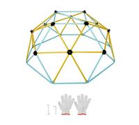 Dôme D'escalade De 1,8 M-Duoku-Centre De Jeu D'escalade À Dôme Géométrique-Supporte 272,2 Kg Pour Les Enfants De 3 À 9 Ans