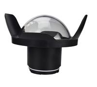 Dôme for Objectif fisheye Grand Angle 8 Pouces avec intégré, Compatible Canon/Nikon, for la plongée.