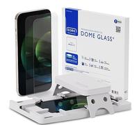 DOME GLASS Whitestone Lot de 2 films protecteurs d'écran pour iPhone 15 en verre trempé avec technologie de dispersion de liquide [Kit facile à installer]