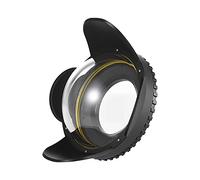 Dome Port HUIOP Adaptateur rond pour caméra sous-marine 200 mm, dôme grand angle, couverture du rideau de 60 m, 67 mm, étanche pour caméra de plongée et logement