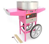 Dôme Protecteur Couvercle en Acrylique pour Machine à Barbe à Papa 53 cm Thermorésistant Ouverture Arrière Hygiène et Protection Anti-Poussière CHRD HORECA [Doseur & Bâtons INCLUS]