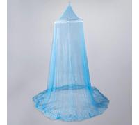 Dôme universel de canopée lit Moustiquaire en filet suspendue pour hamacs taille simple à king size berceaux Polyester léger et respirant Installation facile Utilisation intérieur Décoration romantiqu