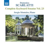 Sergio Monteiro – Sonates pour Clavier Intégrale Volume 23 – CD – NAXOS