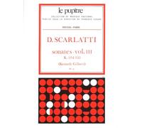 Domenico scarlatti : sonates volume 3 - k104 - k155 - le pupitre