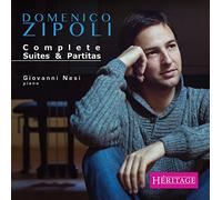 Domenico Zipoli : Intégrale des suites et partitas pour piano. Nesi.