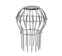 Dômes en acier - Protection des canalisations - Feuille ronde - Défense efficace - Accessoire de gouttière - Anti-rouille - Avec filtre anti-débris
