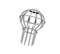 Dômes en acier - Protection des canalisations - Feuille ronde - Défense efficace - Accessoire de gouttière - Anti-rouille - Avec filtre anti-débris