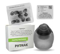 Dômes Otto Tech Phonak Ventilé 4.0 Petit (0,29 pouce = 7,5 mm) 10 dômes, d'origine OEM Suisse par Sonova, dômes pour aides auditives Phonak Audeo Marvel Paradise Lumity Accessoires - 1