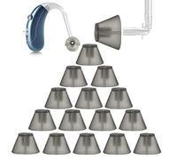 Dômes tulipes récepteurs standard MEDca compatibles avec GN Resound Sure Fit - 20 dômes de rechange universels à pointe invisible pour les modèles BTE PSAP Open Fit
