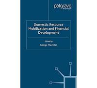 Domestic Resource Mobilization And Financial Development
