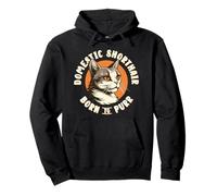 Domestic Shorthair Born to Purr Cat Lover Owner Sweat à Capuche
