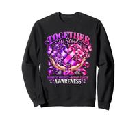 Domestic Violence Breast Cancer Awareness Month Together Sweatshirt