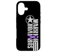 Domestic Violence Survivor Ruban de Sensibilisation aux violences Violet Coque pour iPhone 17