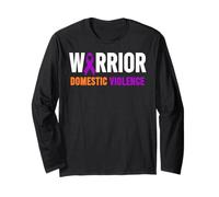 Domestic Violence Warrior - Sensibilisation à la Violence Domestique Manche Longue