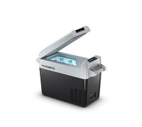 Dometic CFF 20 - Glacière à Compression 21l - Glacière Électrique Voiture, Camping - 12V/24V Allume-Cigare, 220V/240V Secteur - Réfrigérateur Portable, Gris