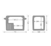 Dometic CFF45 Glacière électrique portable 44L Noir/Beige