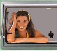 Dometic, fenêtre déflecteur Seitz pour caravane, Standard