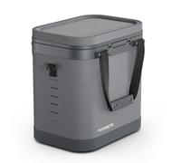 Dometic Recon Softside ZL Large - Glacière Souple 21L - Légère - Silt | Isolation FrostCore 25mm - Couvercle sans zip à ouverture d'une main - Base renforcée - Bandoulière rembourrée réglable
