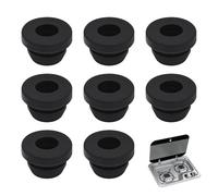 Dometic, Smev et Thetford Lot de 8 supports en caoutchouc pour plaque de cuisson de camping-car, pieds en caoutchouc rouillé, pièces de rechange, supports de casserole, cuisinière à gaz avec tiges de