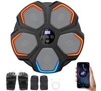 Domigard Beat Punch - Machine de Boxe Mural Musique Adulte et Enfant | Boxe Musicale avec Bluetooth, LED Intelligent, 8 Modes Vitesse & Comptage, Gants Inclus