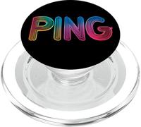 Domination Ping multicolore pour le vrai joueur PopSockets PopGrip pour MagSafe