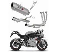 DOMINATOR Ligne complète d'échappement Collecteur Silencieux S6 compatible avec 675 SR-R 2024-2026