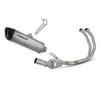 DOMINATOR Ligne complète d'échappement Collecteur Silencieux Titane HP6 compatible avec YZF R7 2021-2023 RACE