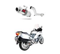 DOMINATOR NT 650 V Deauville RC47 Pot d'échappement GP I Silencieux Exhaust Racing Slip-on 1998 1999 2000 2001 2002 2003 2004 2005