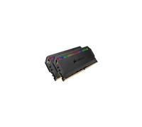Corsair Dominator Platinum RGB 16GB (2x8GB) DDR4 3200 (PC4-28800) C16 1.35V AMD Optimized Memory- Noire