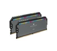 CORSAIR Dominator Platinum RGB - DDR5 - kit - 32 Go: 2 x 16 Go - DIMM 288 broches - 5600 MT/s / PC5-44800 - CL36 - 1.25 V - gris clair GRIS G