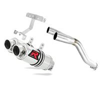 DOMINATOR Pot d'échappement Silencieux GP1 compatible avec FZ6 FAZER 600 S1 2004-2010