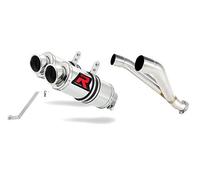 DOMINATOR Pot d'échappement Silencieux GP1 compatible avec MT 03 660 2006-2013