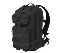 Dominator Sac à dos 30L, Sac à dos tactique militaire SHADOW - Organisation optimale pour les déplacements quotidiens, Confort Sac tactique respirant - Résistant à l'eau - Noir