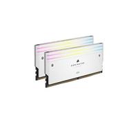 CORSAIR Kit de mémoire DOMINATOR TITANIUM RGB 32 Go (2x16 Go) DDR5 DRAM 6 000 MT/s CL30 Intel XMP - Blanc New
