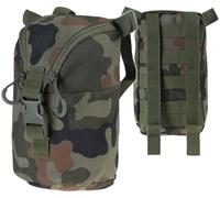 Dominator Urban Combat Sac banane tactique cargo double fermeture éclair Molle Sac banane compact militaire EDC Sac banane pour camping, randonnée, camouflage forestier WZ.93, Wz.93, Taille unique