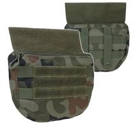 Dominator Urban Combat Sac banane tactique « Drop Down » - 23 x 17 cm - Sac banane compact MOLLE EDC - Pour le camping, la randonnée, les voyages, le camouflage forestier WZ.93, Wz.93, Taille unique