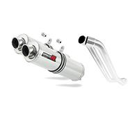 DOMINATOR XL 1000 V Varadero Pot d'échappement Rond Silencieux Exhaust Racing Slip-on 1999 2000 2001 2002 2003 2004 2005 2006 2007 2008 2009 2010 2011 2012 2013 2014 2015 2016