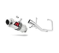 DOMINATOR YBR 125 Pot d'échappement GP I Silencieux Exhaust Racing Slip-on 2009 2010 2011 2012 2013 2014 2015 2016 2017 2018