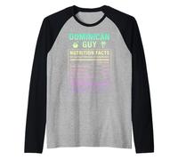 Dominicain Guy Proud Men and Boys Dominicain Manche Raglan